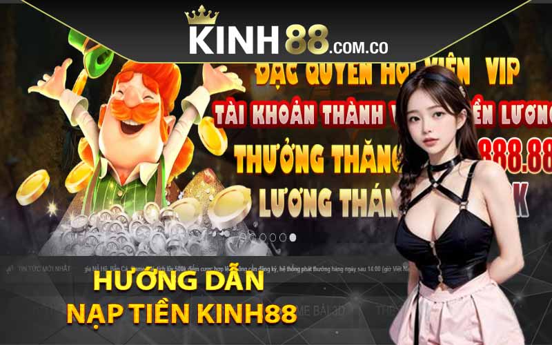 Hướng dẫn nạp tiền Kinh88