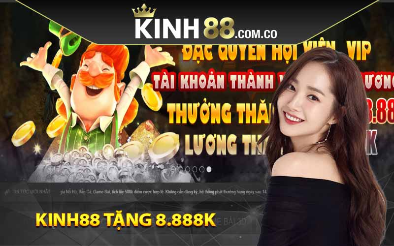 Kinh88 tặng 8.888K